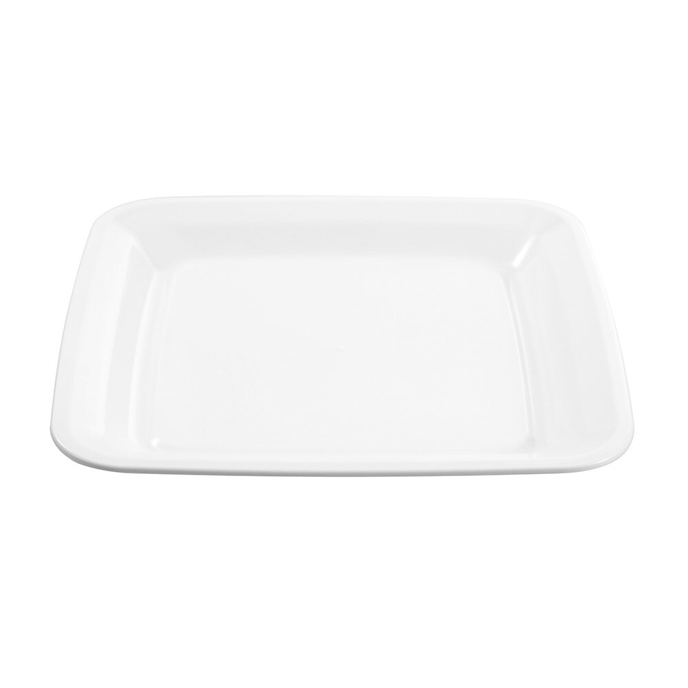 Lemon and Lime Lemon & Lime Square 40x40cm Serving Food/Snacks Platter Outdoor Tableware White