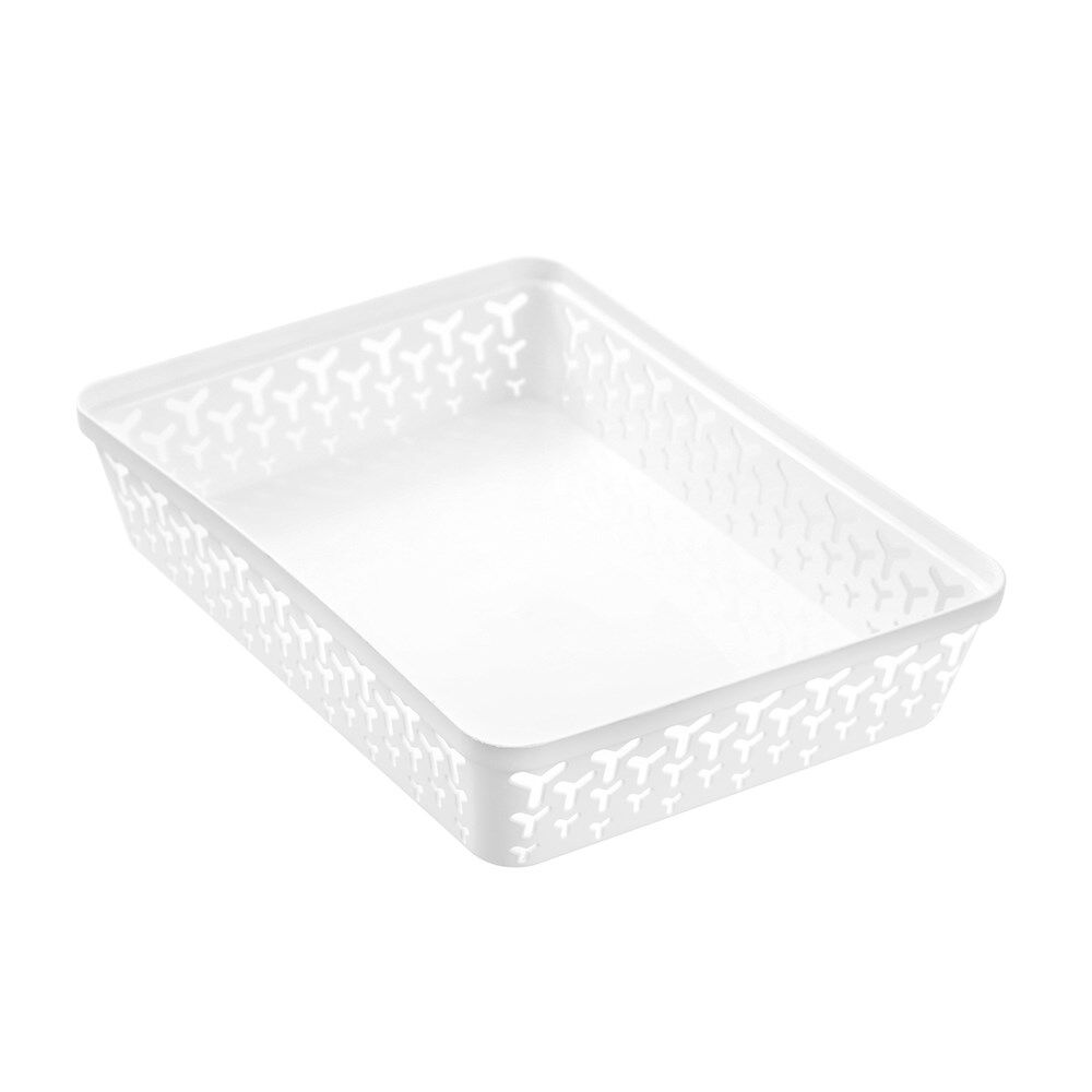 Boxsweden Star Versatile Organiser Tray Sleek Rectangular 33x24x6.5cm White — image 4