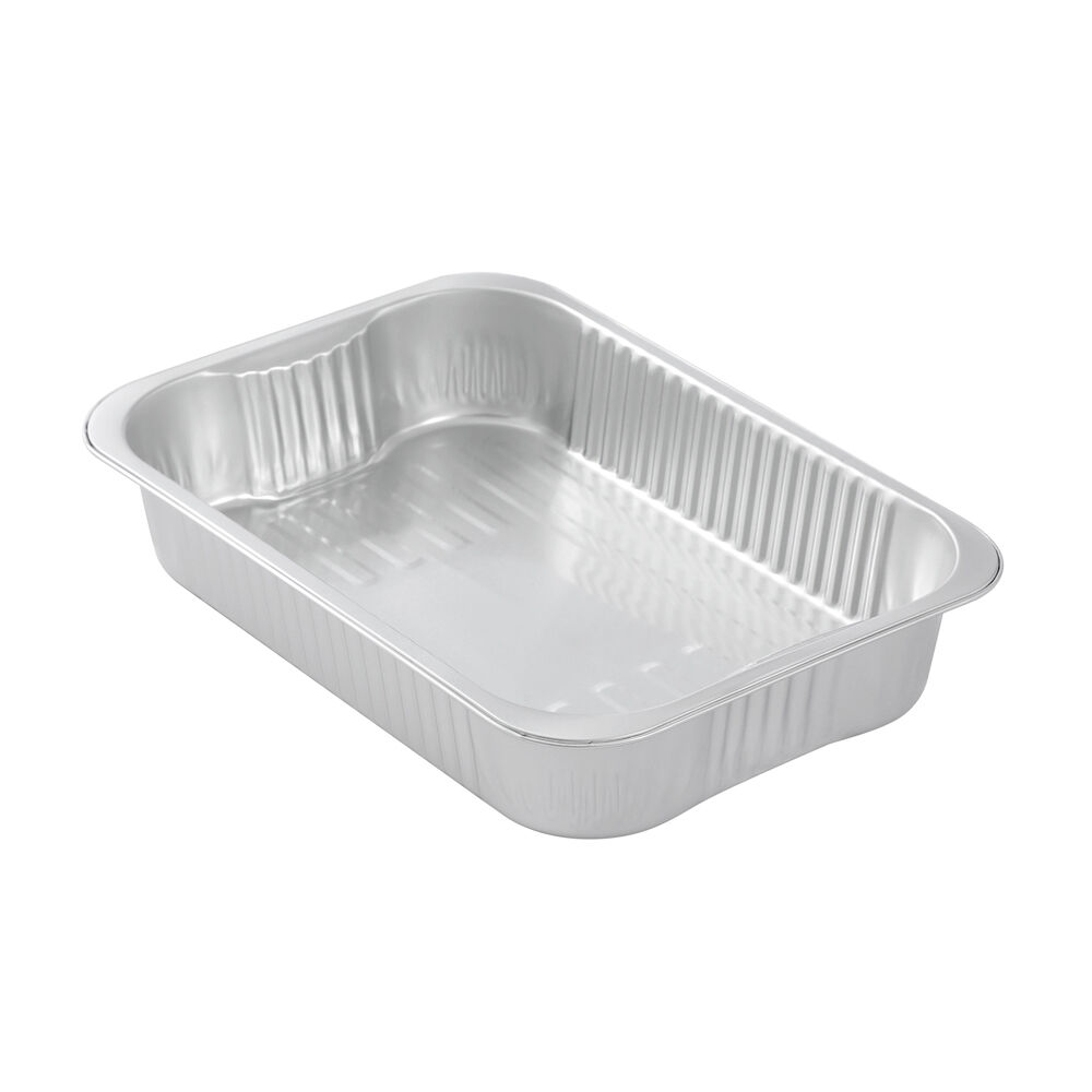 Lemon and Lime Premium Smooth Wall Foil Tray 31x24.5cm - Silver (24 Pieces) — image 5