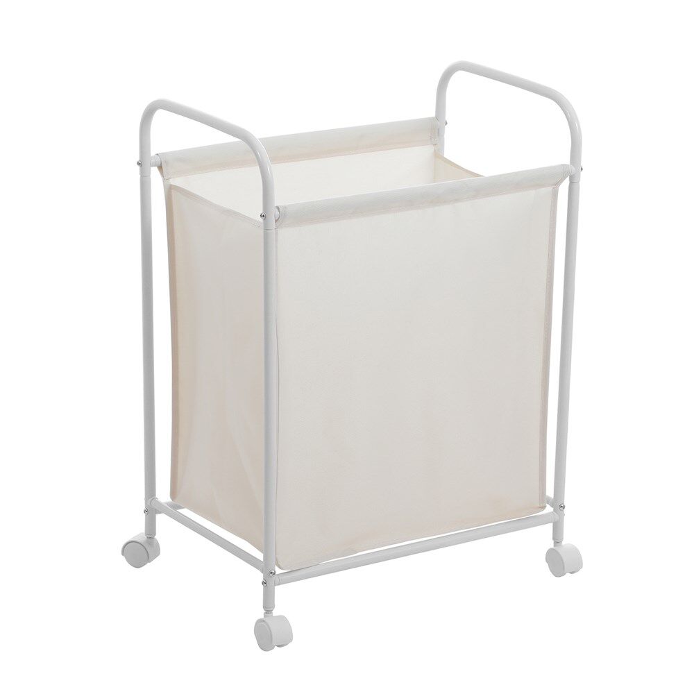 Boxsweden 67L Lightweight Laundry Cart With Wheels 50x33x70cm Assorted