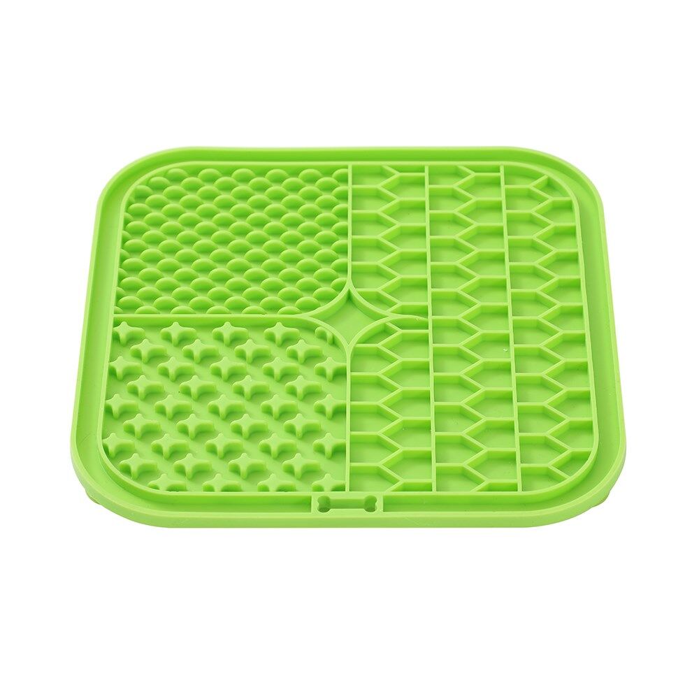Paws and Claws Lick Silicone Mat 19.7x19.7x1cm for Cats and Dogs Both Assorted (3 Pack) — image 6