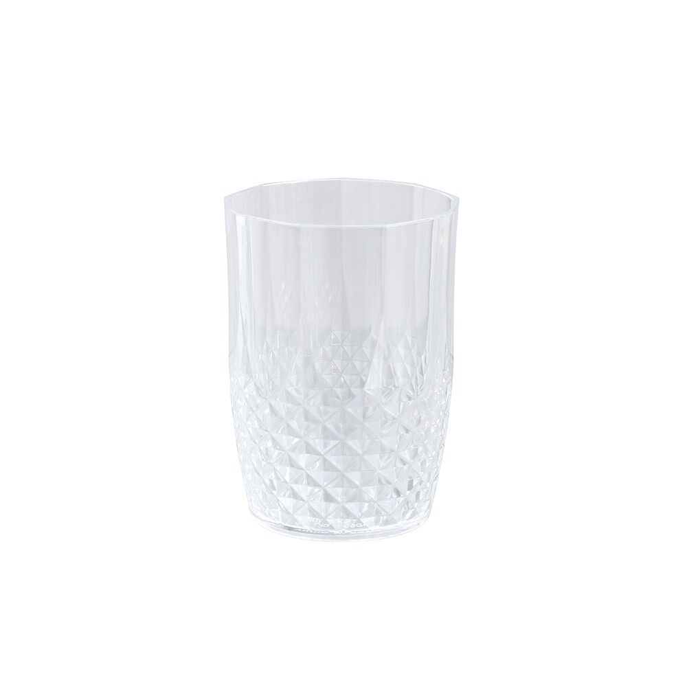 Lemon and Lime Lemon & Lime Crystal Deco Plastic Reusable Indoor/Outdoor Tumbler 400ml (4 Pieces) — image 3