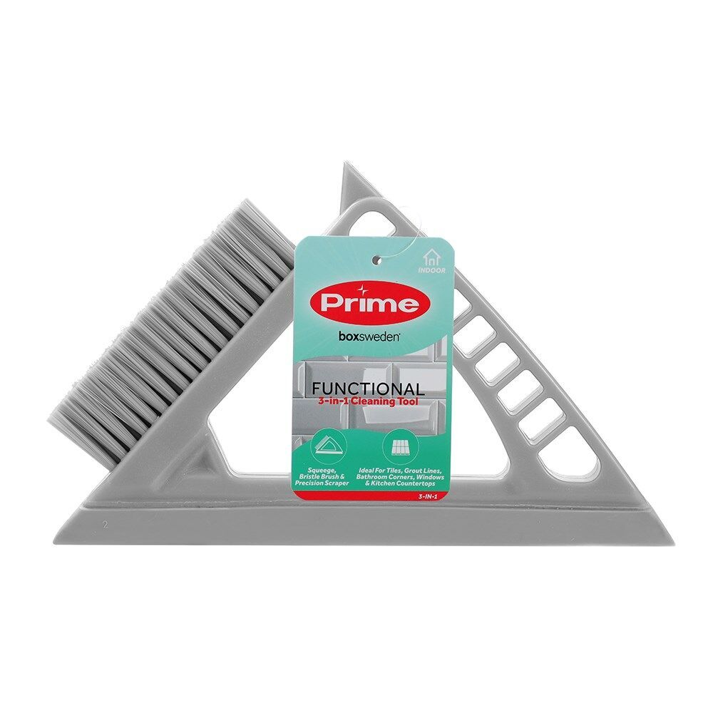 Boxsweden Prime Dual Function Cleaning Tool w/Squeegee/Brush/Scrapper Assrtd (6 Pack) — image 2