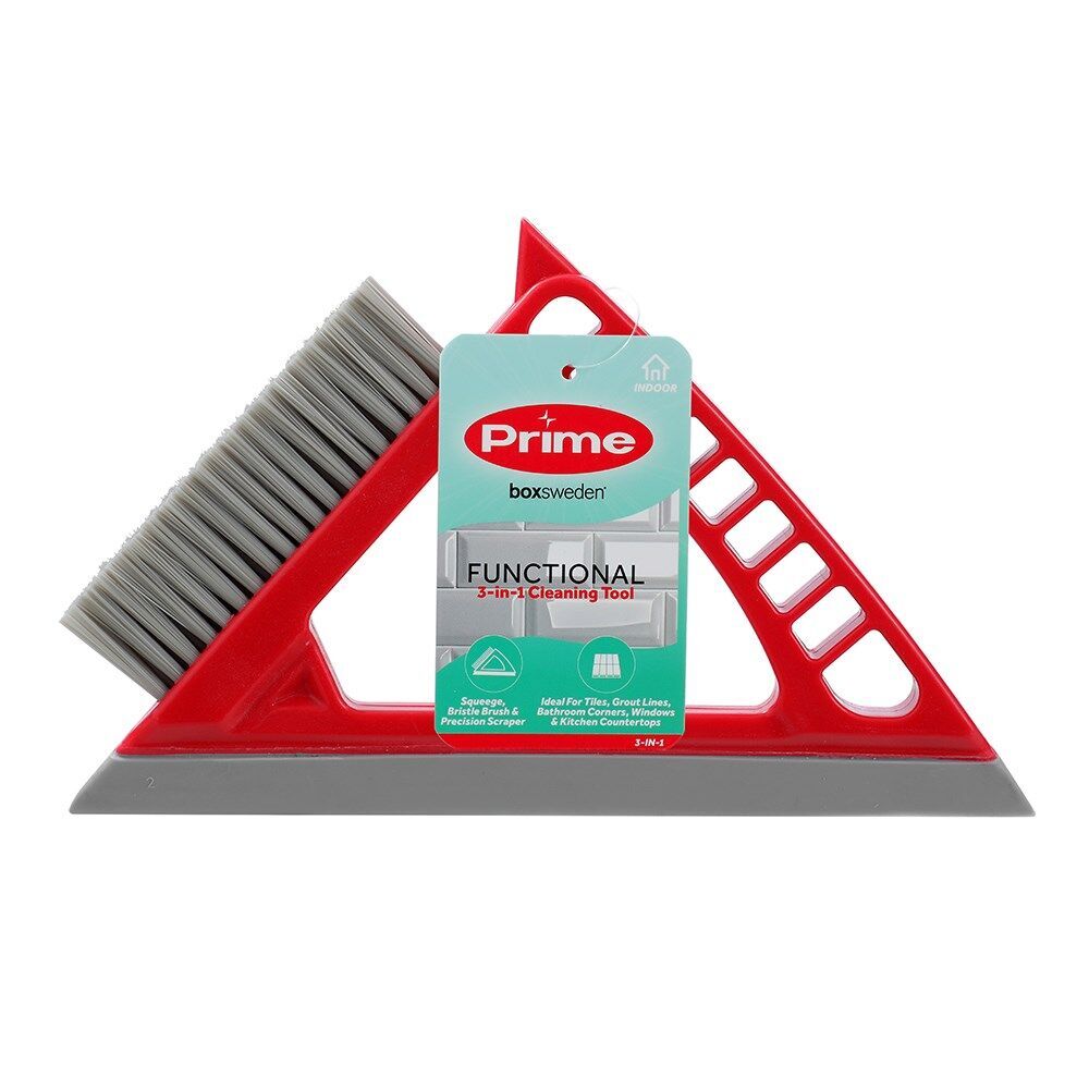 Boxsweden Prime Dual Function Cleaning Tool w/Squeegee/Brush/Scrapper Assrtd (6 Pack) — image 8