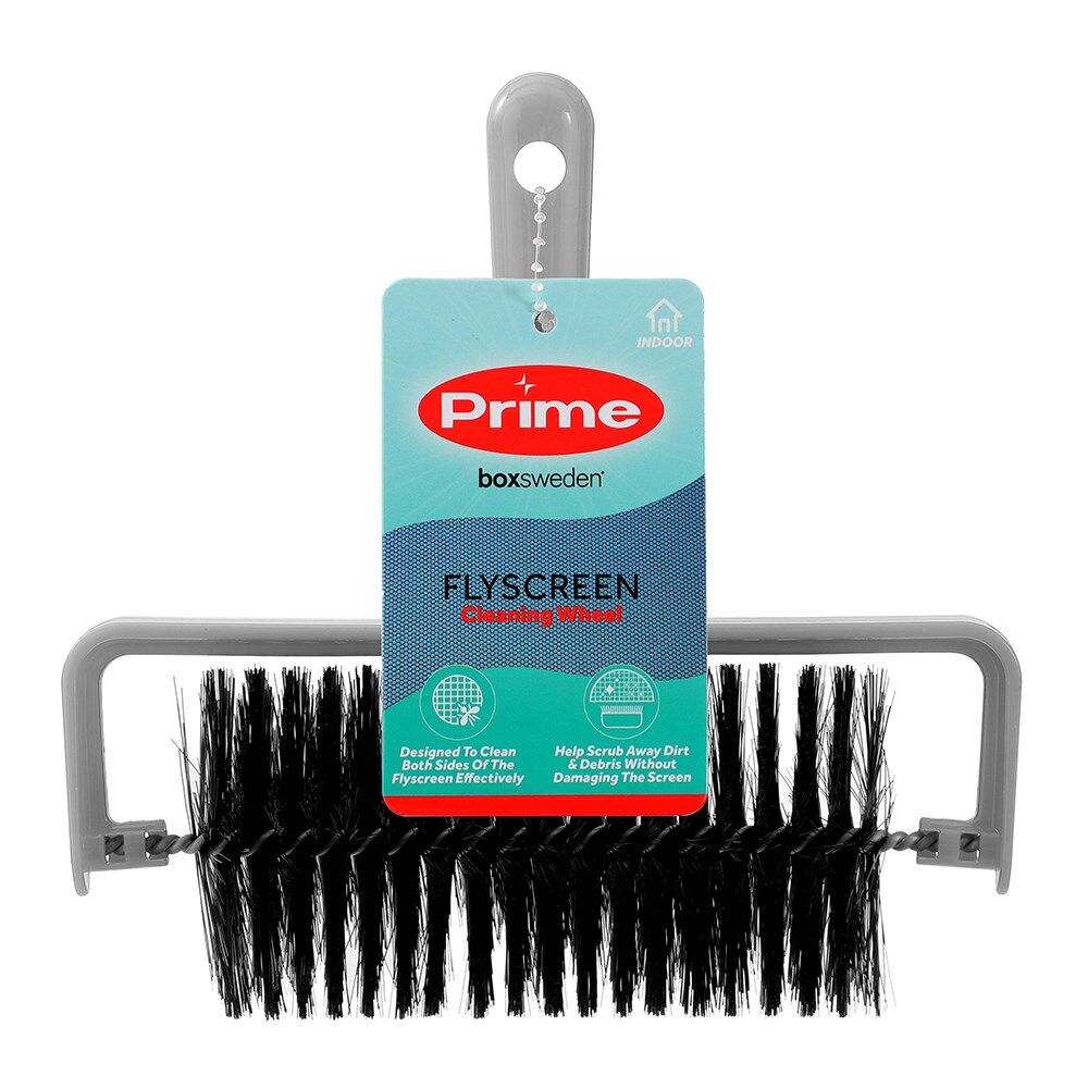 Boxsweden Prime Flyscreen Cleaning Wheel w/ Brush/Comfort Grip Handle Assorted