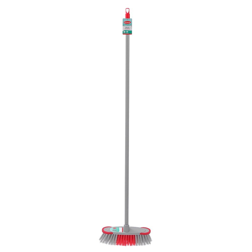 Boxsweden 1.2m Prime Indoor Lightweight Broom w/ Long Handle Assorted