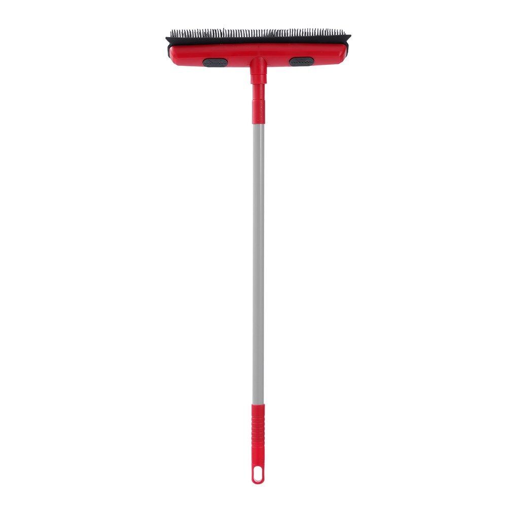 Boxsweden Prime Rubber Head Outdoor/Indoor Broom w/ Extendable Handle Assrtd (6 Pack) — image 3