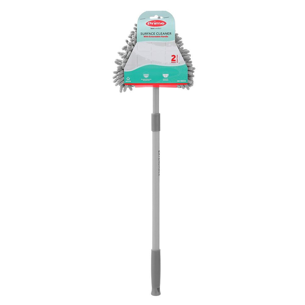 Boxsweden Assorted Prime Surface Dual Head Cleaner With Extendable Handle
