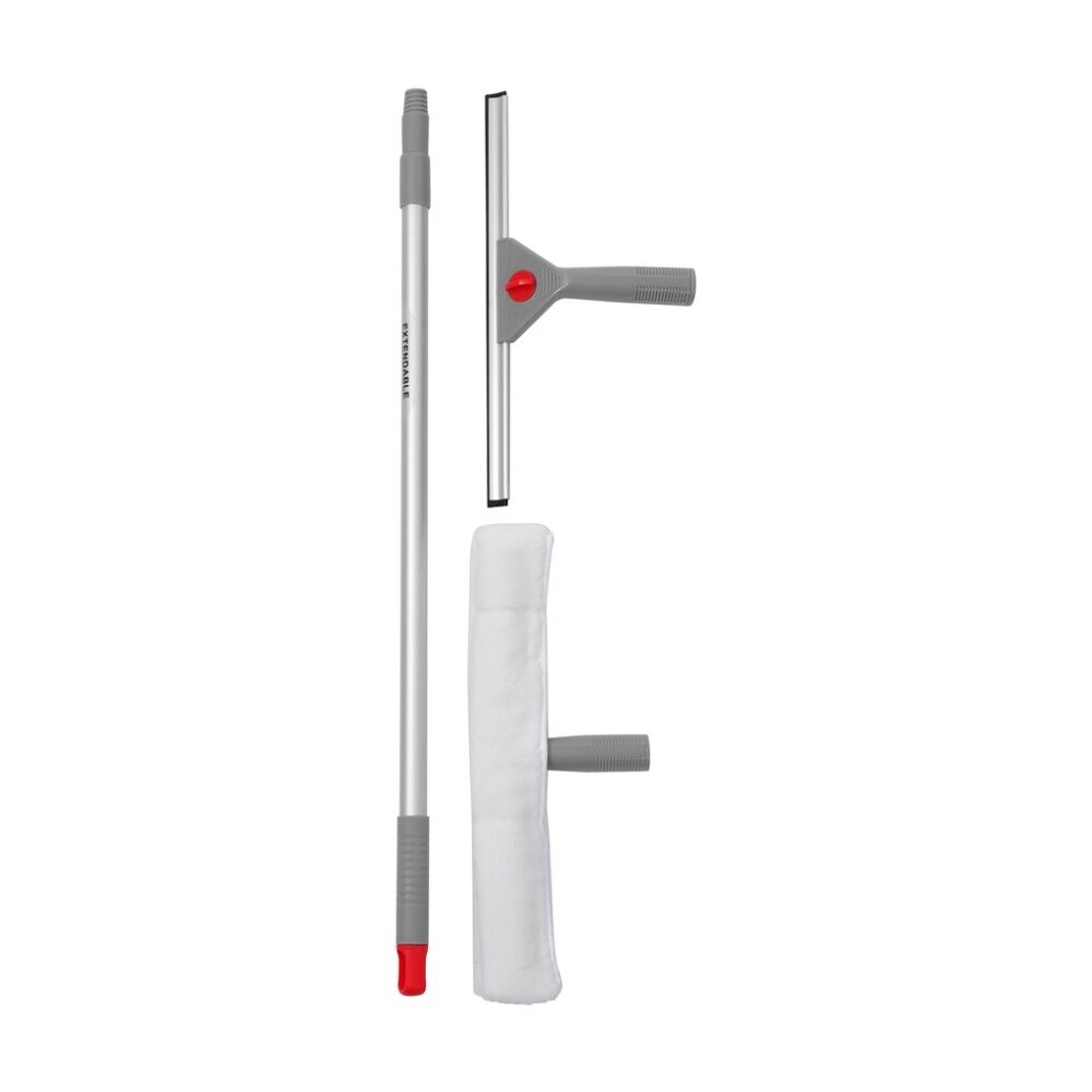 Boxsweden Prime Window Cleaning Set Dual Head With Extendable Handle for (4 Pack) — image 4