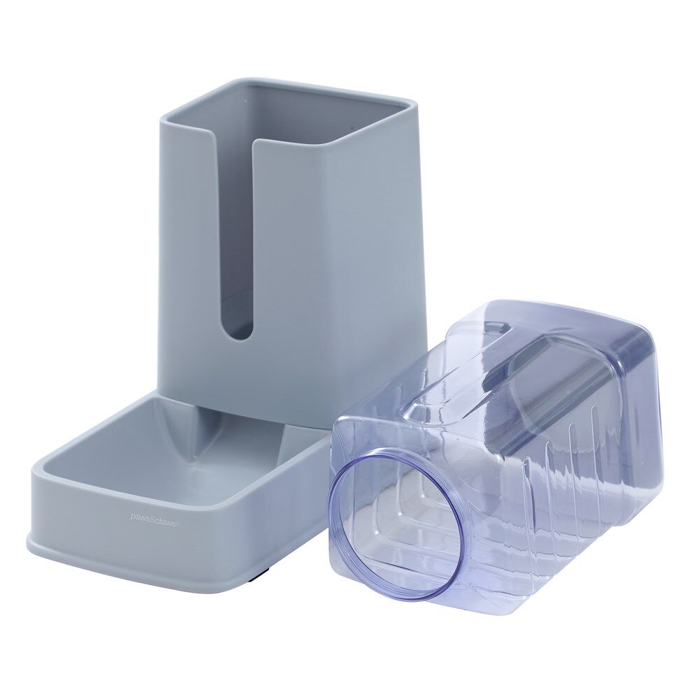 Paws and Claws 3.4L/28.5x16.5x31cm Clear Gravity Pet Fresh Food Dispenser — image 3