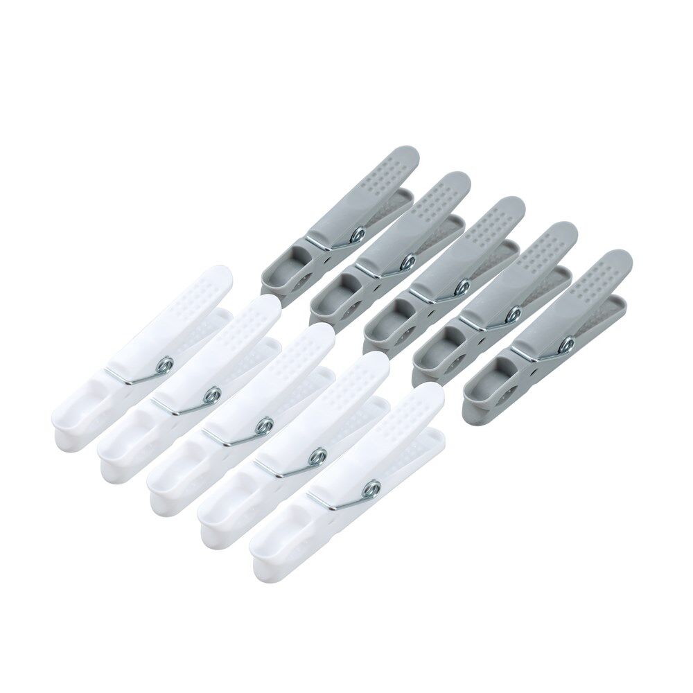 Boxsweden Hangit Essential Durable Pegs Value Pack Grey/White (80 Pieces) — image 2