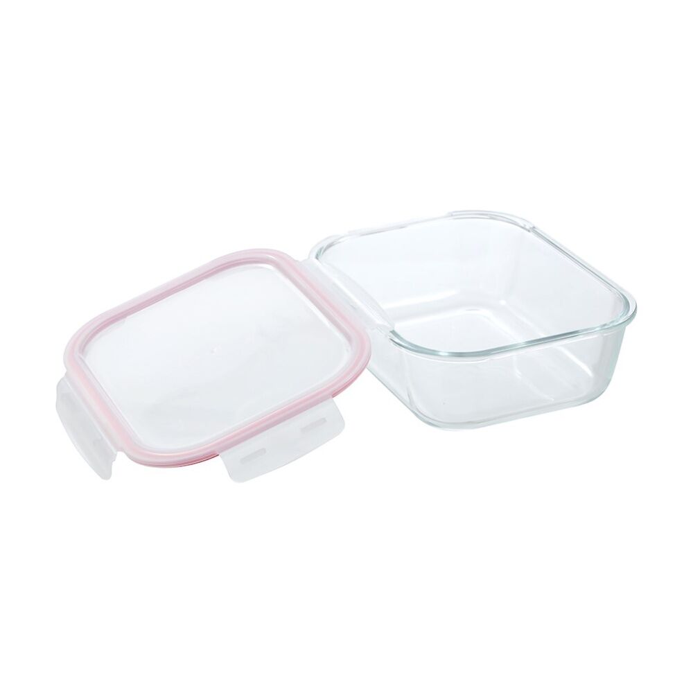 Lemon and Lime Yorkshire Rectangle Glass Clip Seal Container 2.3L Food Safe — image 2