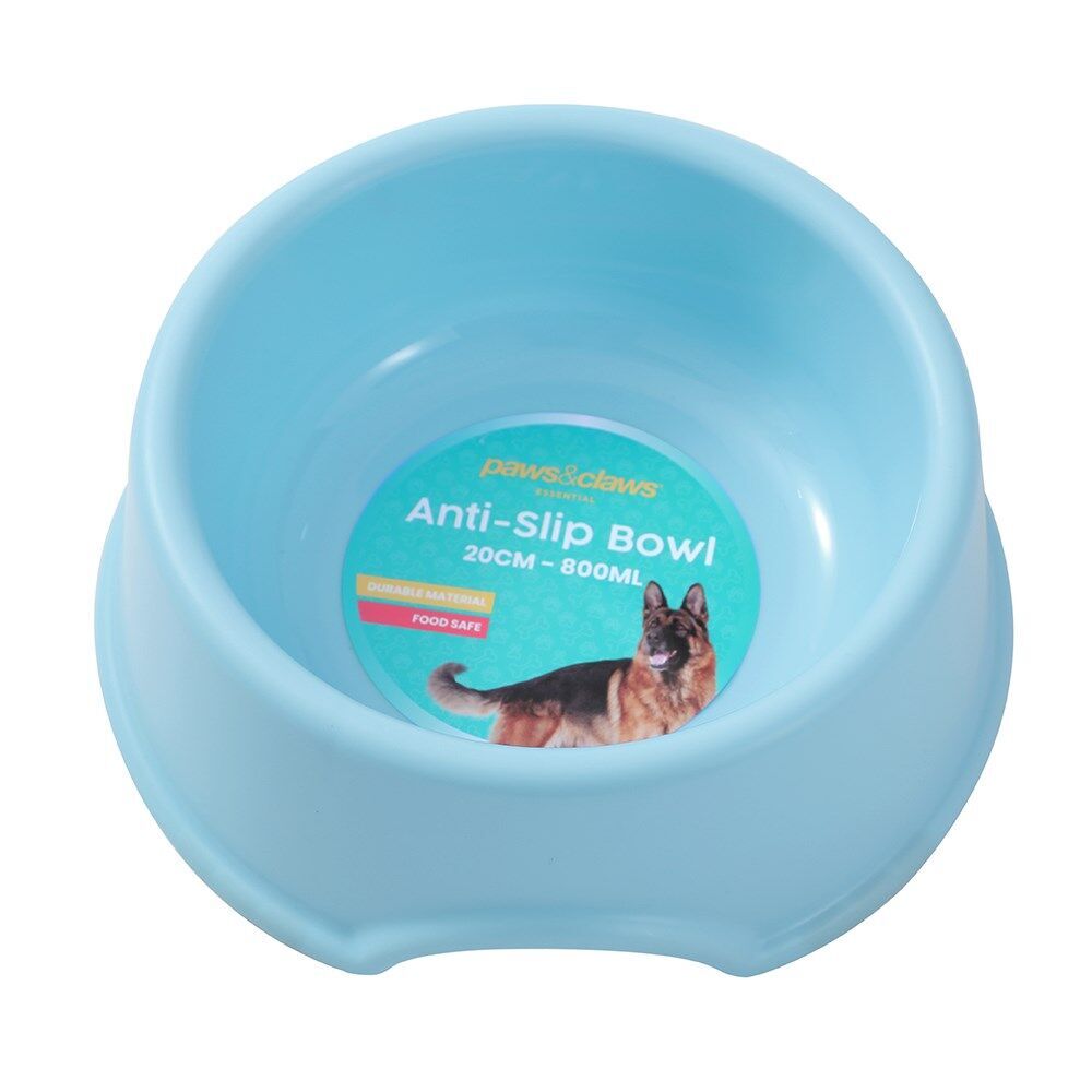 Paws and Claws Pet Essentials Anti Slip Bowl 800mL/20cm Assorted (6 Pack) — image 8
