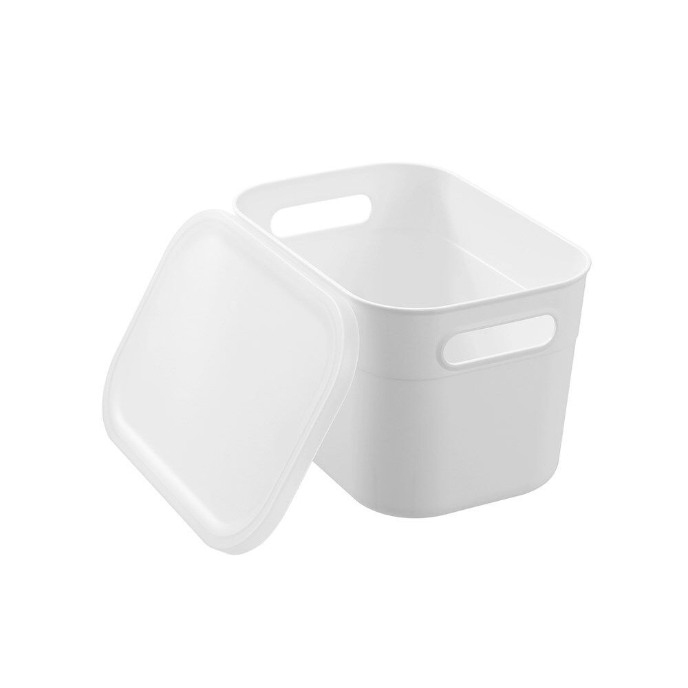 Boxsweden Stackable Durable Storage Container with Lid 24.5cm 5L (6 Pack) — image 3