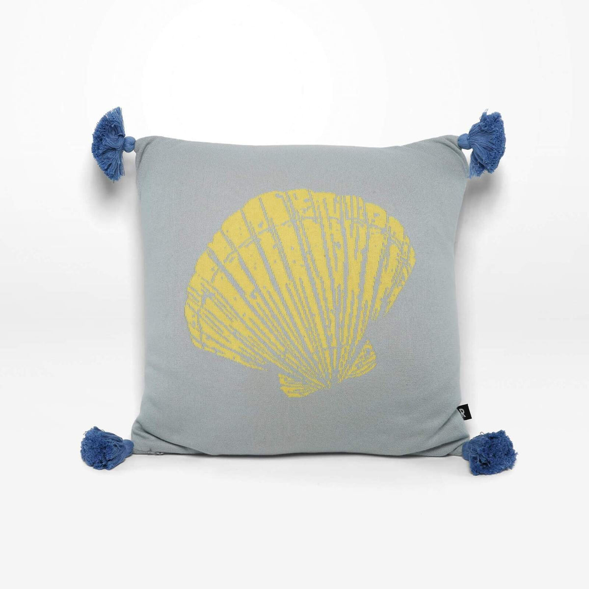 Rayell Kids/Childrens Shell Shaped Sky Blue Lounge/Bed Cushion Decor 45x45cm