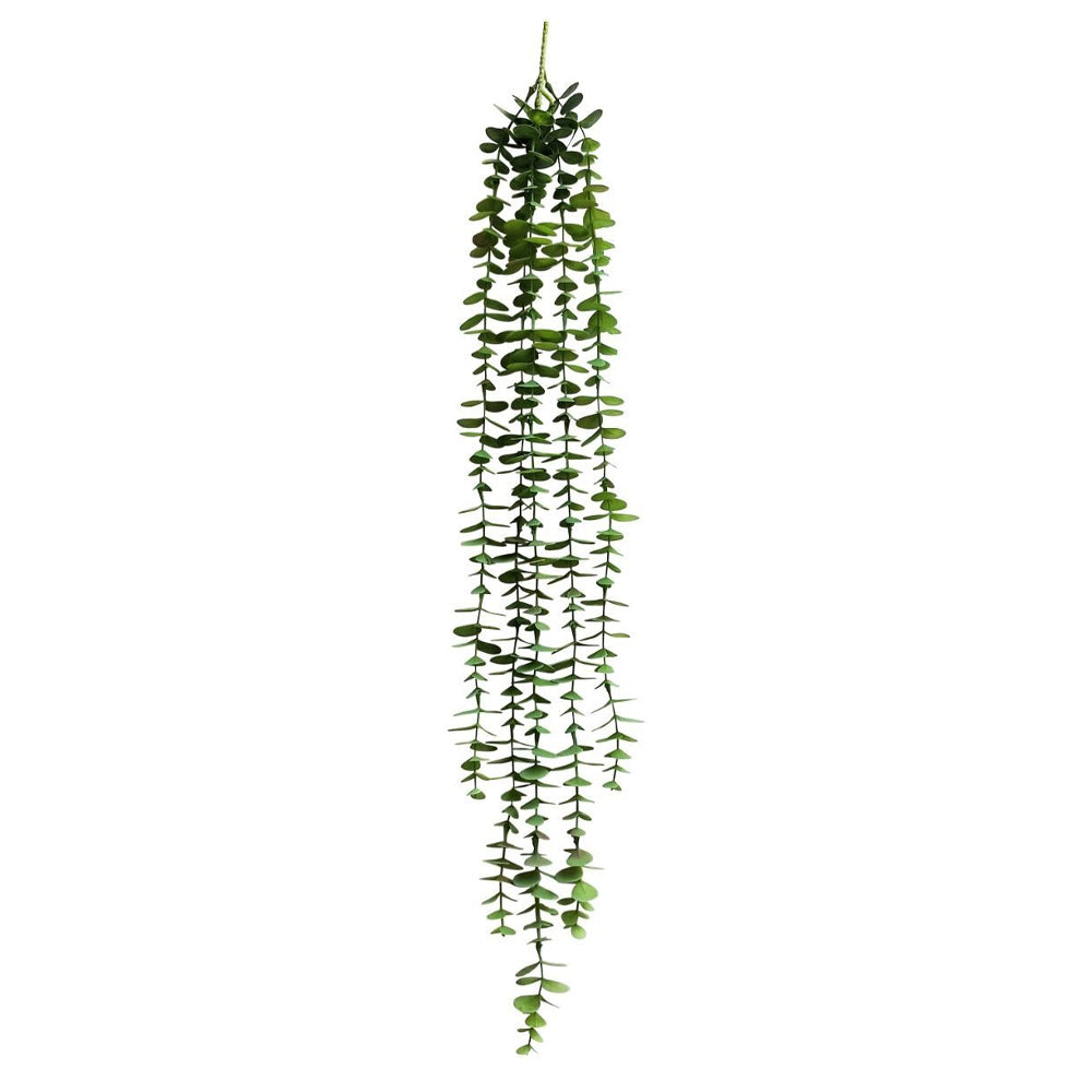 Urban 81cm Round Leaf 5-Strand Plastic Artificial Plant Faux Decor Light Green