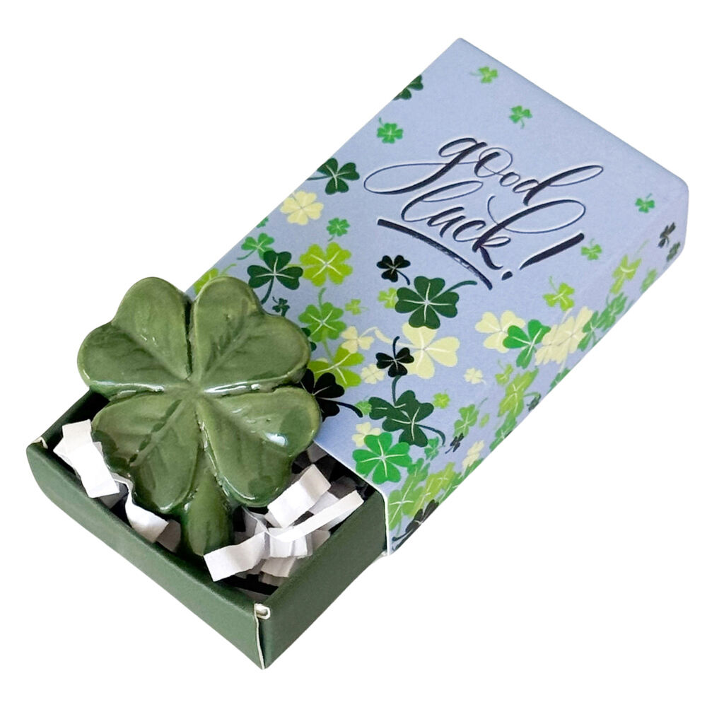Urban Good Luck Matchbox Memory Gift Keepsake Figurine 5cm Blue (8 Pack) — image 2