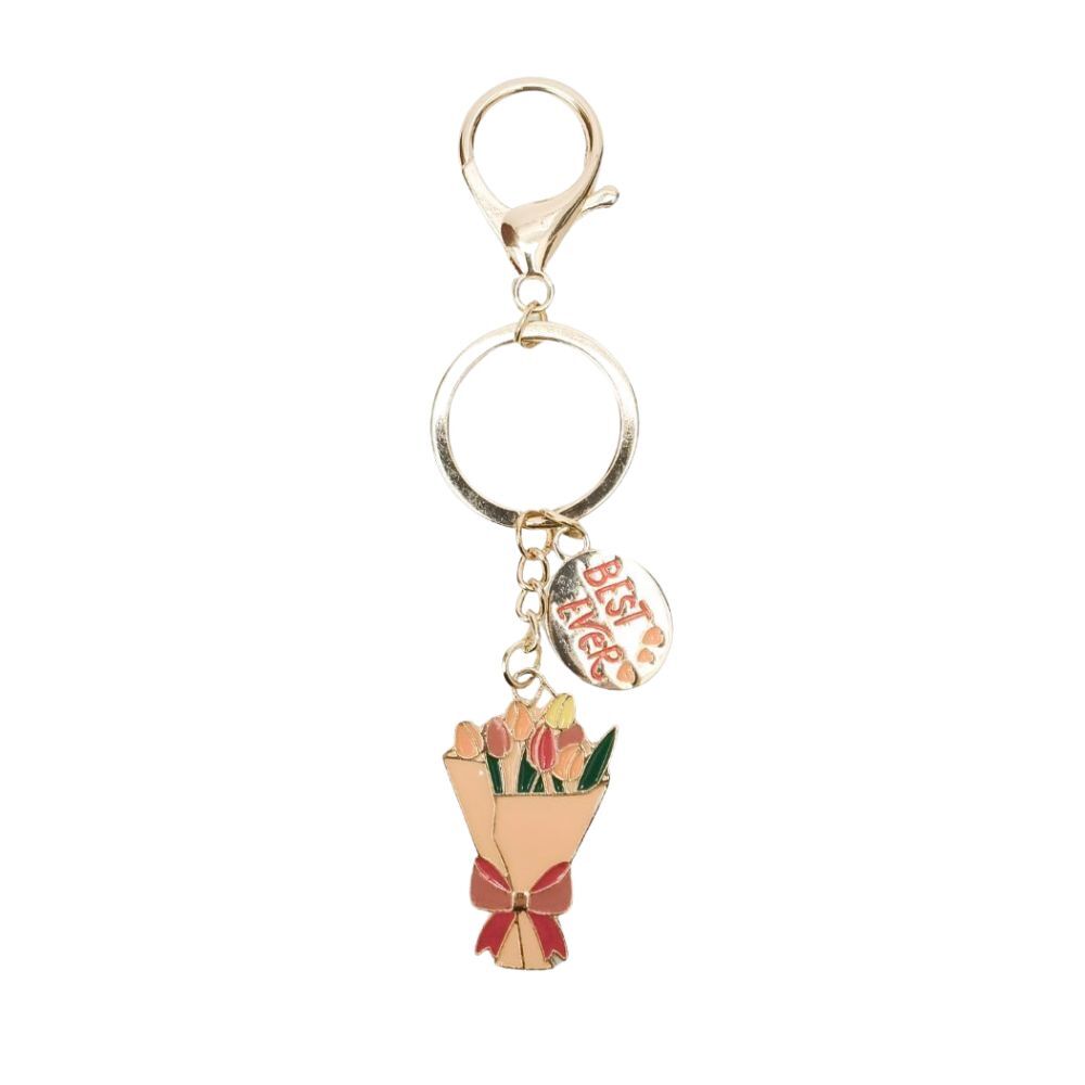 Urban Brand Best Mum Keyring & Best Grandma Keyring Combo Set 12cm Pink/Blue — image 2