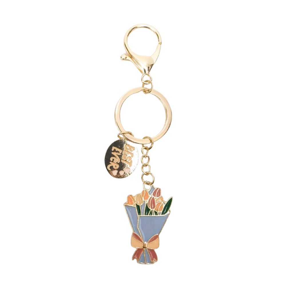 Urban Brand Best Mum Keyring & Best Grandma Keyring Combo Set 12cm Pink/Blue — image 4