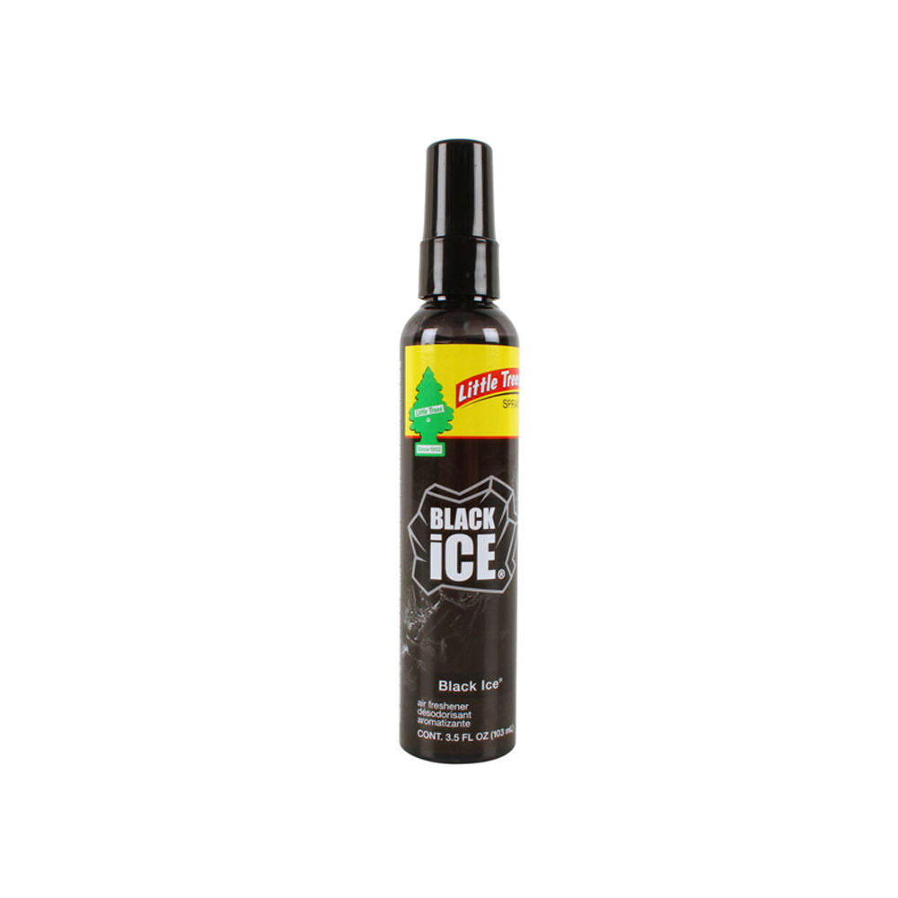 Little Tree 103ml Black Ice Pump Spray Car Air Freshener Fragrance