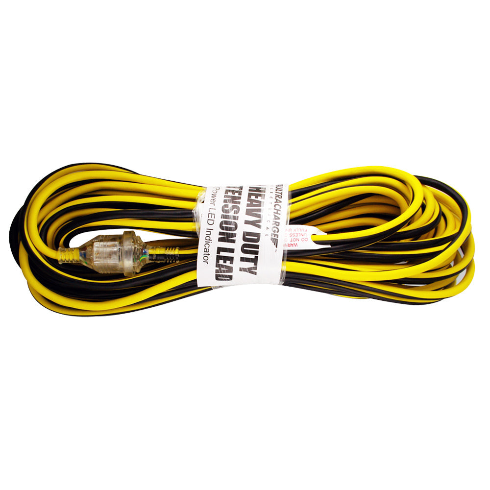 Ultracharge Extension Lead 15m Cord 10Amp w/ Power Indicator 240V Plug & Socket — image 2