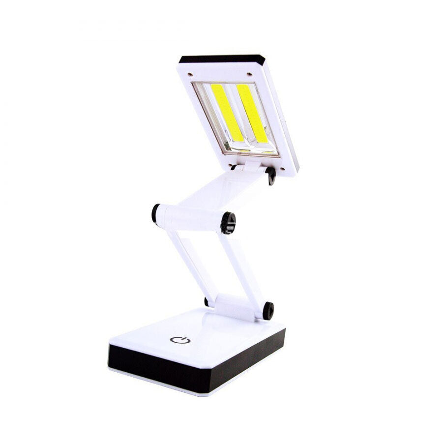Ultracharge 13.3cm Extendable Desktop Light 3W COB Night Desk/Table Lamp White