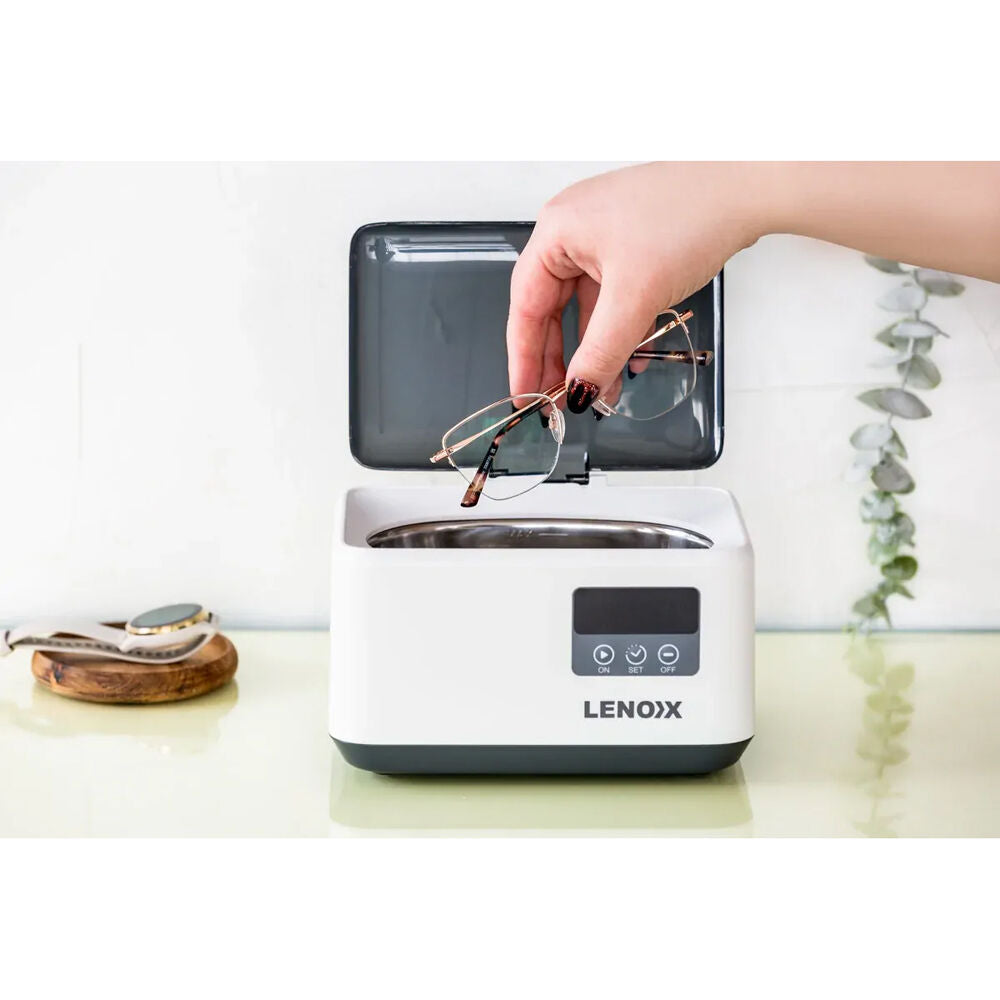 Lenoxx 50W 4800Hz Ultrasonic Watch/Jewellery Cleaner w/600ml Tank & LED Display — image 6