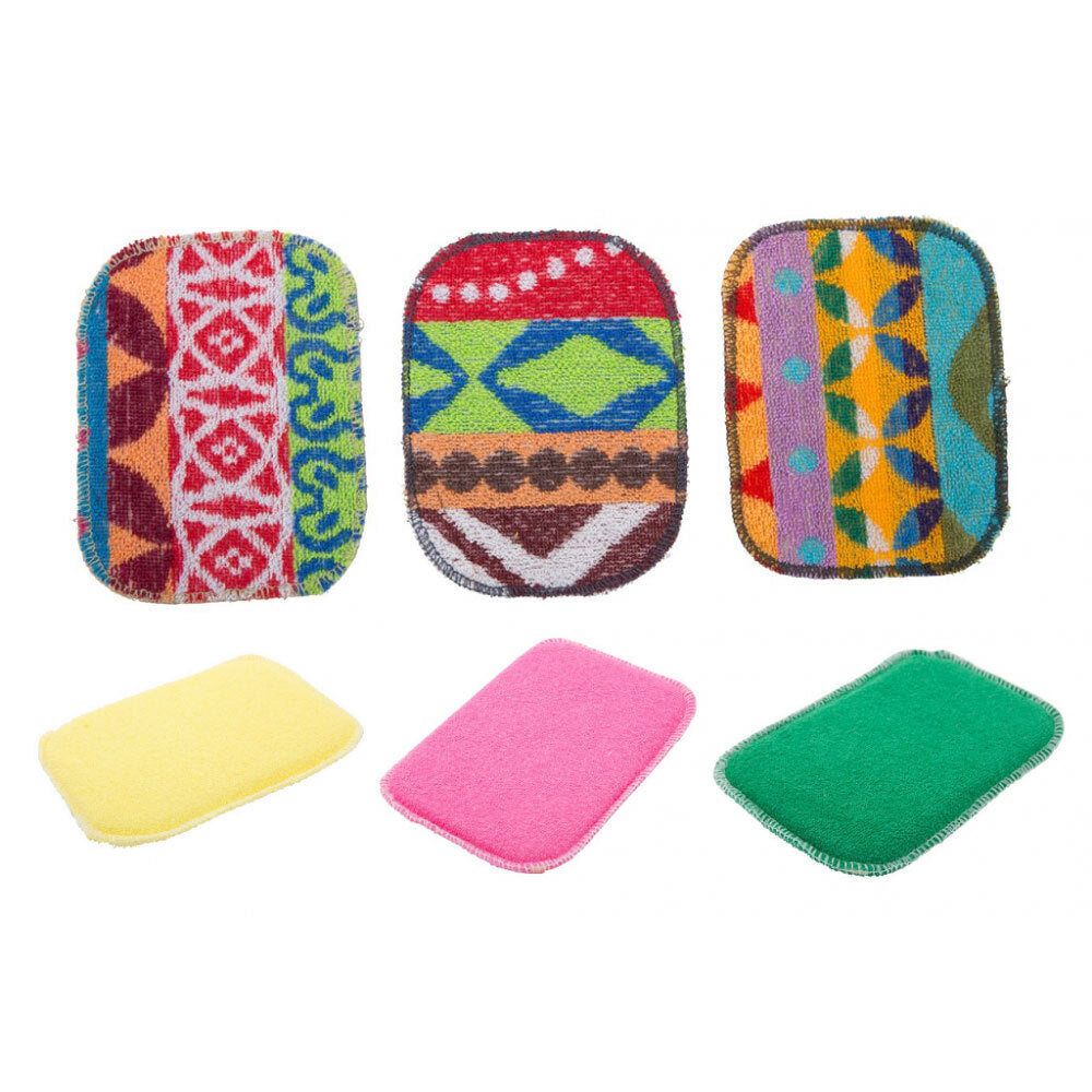 Euroscrubby Multipurpose Kitchen/Home/Bathroom Scrubber Cleaner Set Assorted (2 Pieces) — image 2