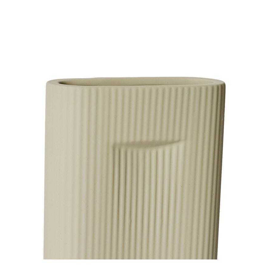 E Style Keziah 26cm Ceramic Plant/Flower Vase Tabletop Home Decor Soft Green — image 2
