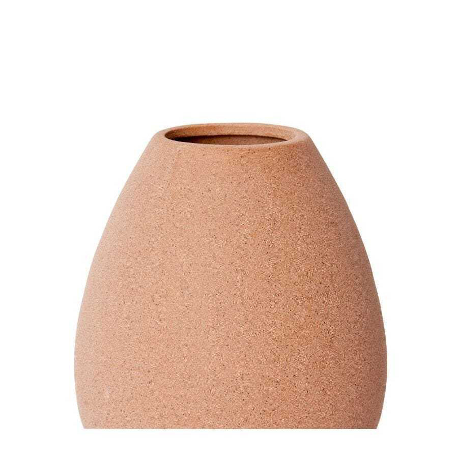 E Style Finley Tub Ceramic Flower/Plant Vase Tabletop Decor Terracotta — image 2