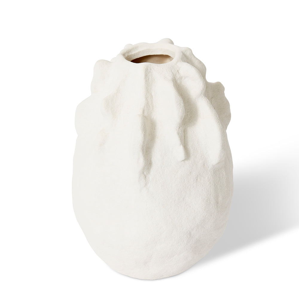 E Style Nokisi Home Decorative Flower Display Vase Vessel - 11 x 11 x 15cm