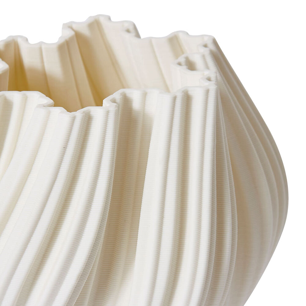 E Style Porcelain Avalon Vase Plant Vase Home Table Decor 20x30cm White — image 2