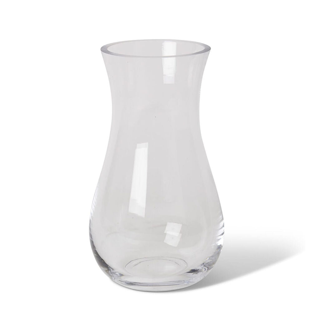 E Style Betsy Glass Flower Vase Centerpiece Indoor Home Decor 20cm Clear