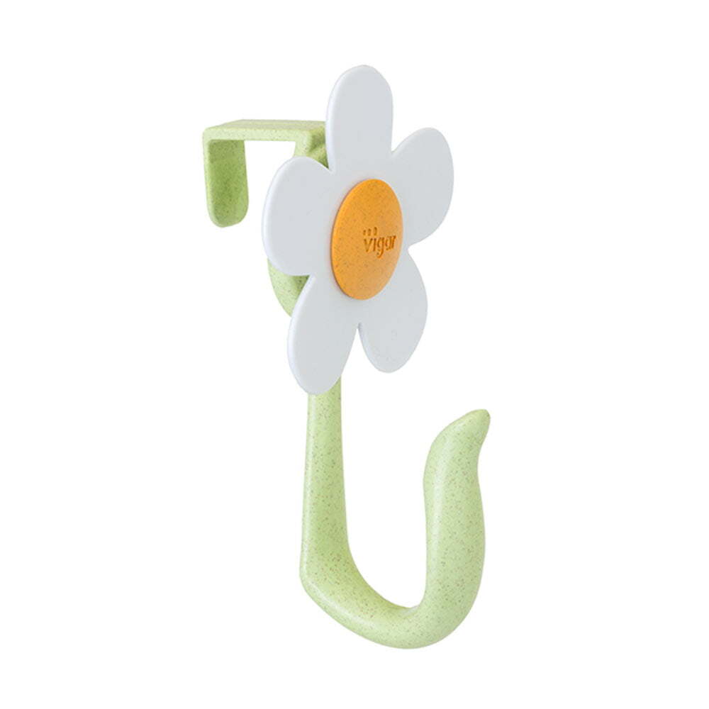 Vigar 13cm Florganic Cabinet/Door Hook Set Kitchen/Bathroom Space Organiser (4 Pieces) — image 4