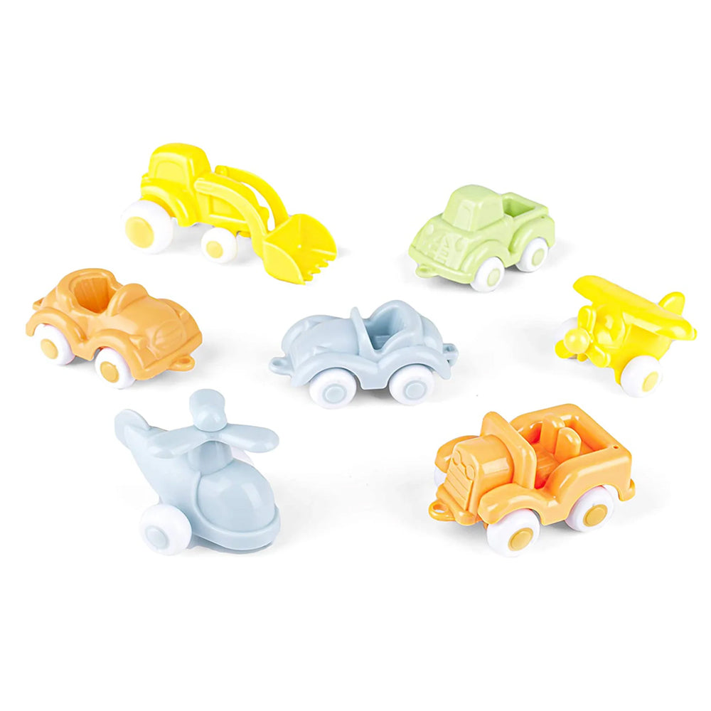 Viking Toys Eco Mini Chubbies Vehicle Car/Truck Kids/Children Play Toy 12m+ (7 Pieces) — image 2