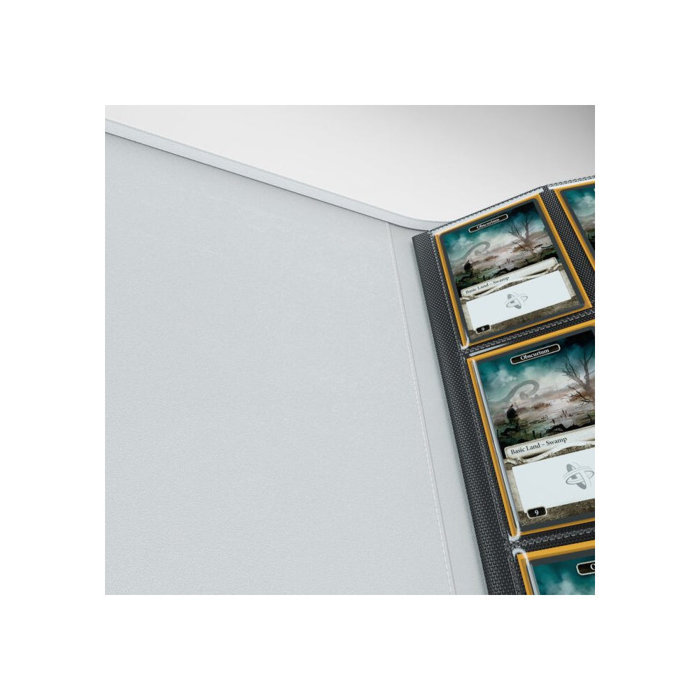 Gamegenic Zip Up Album/Binder 8 Pocket White Tcg/ccg Card Gaming Accessory — image 2
