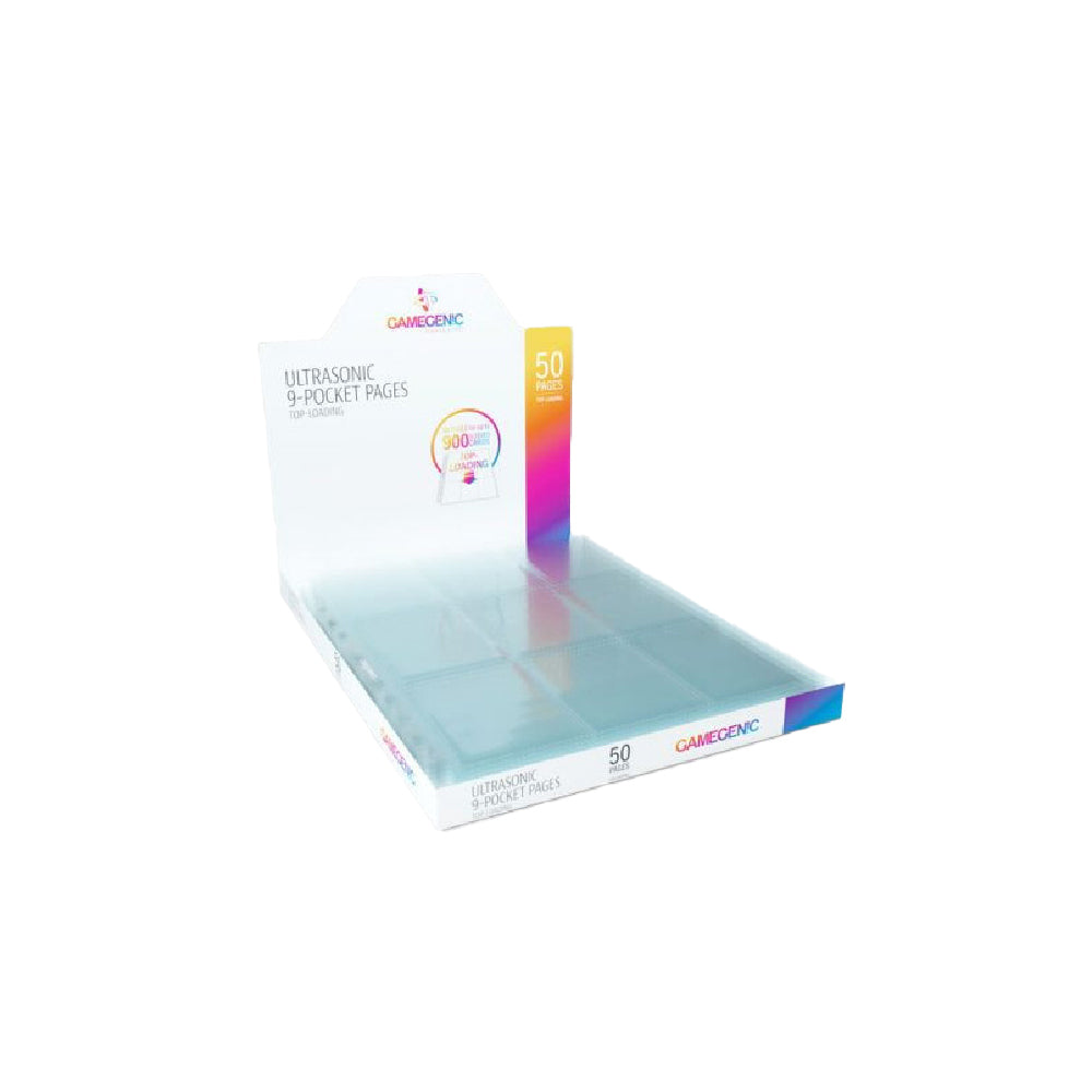 Gamegenic Ultrasonic 9 Pocket Pages Toploading Display Tcg/ccg Gaming Accessory