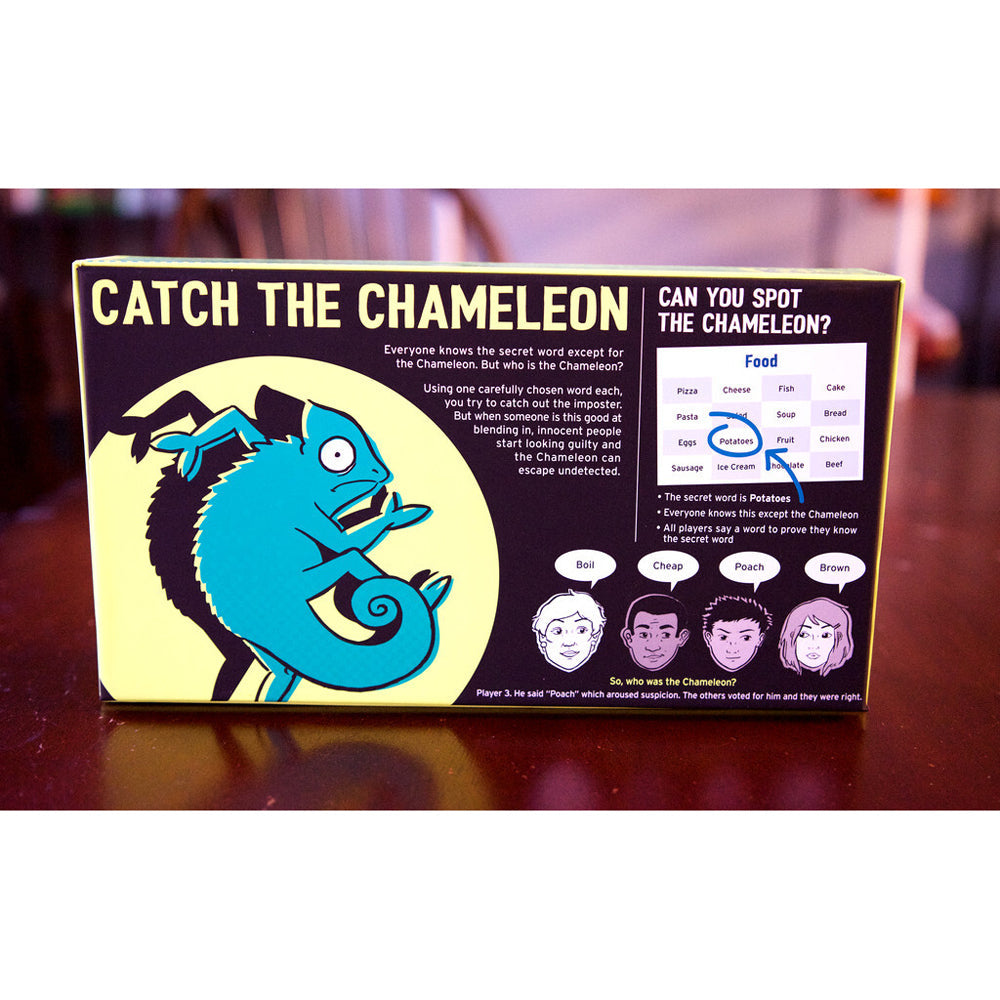 Big Potato Adults 14y+The Chameleon Family Play Party Board Game 3-8 Players — image 2