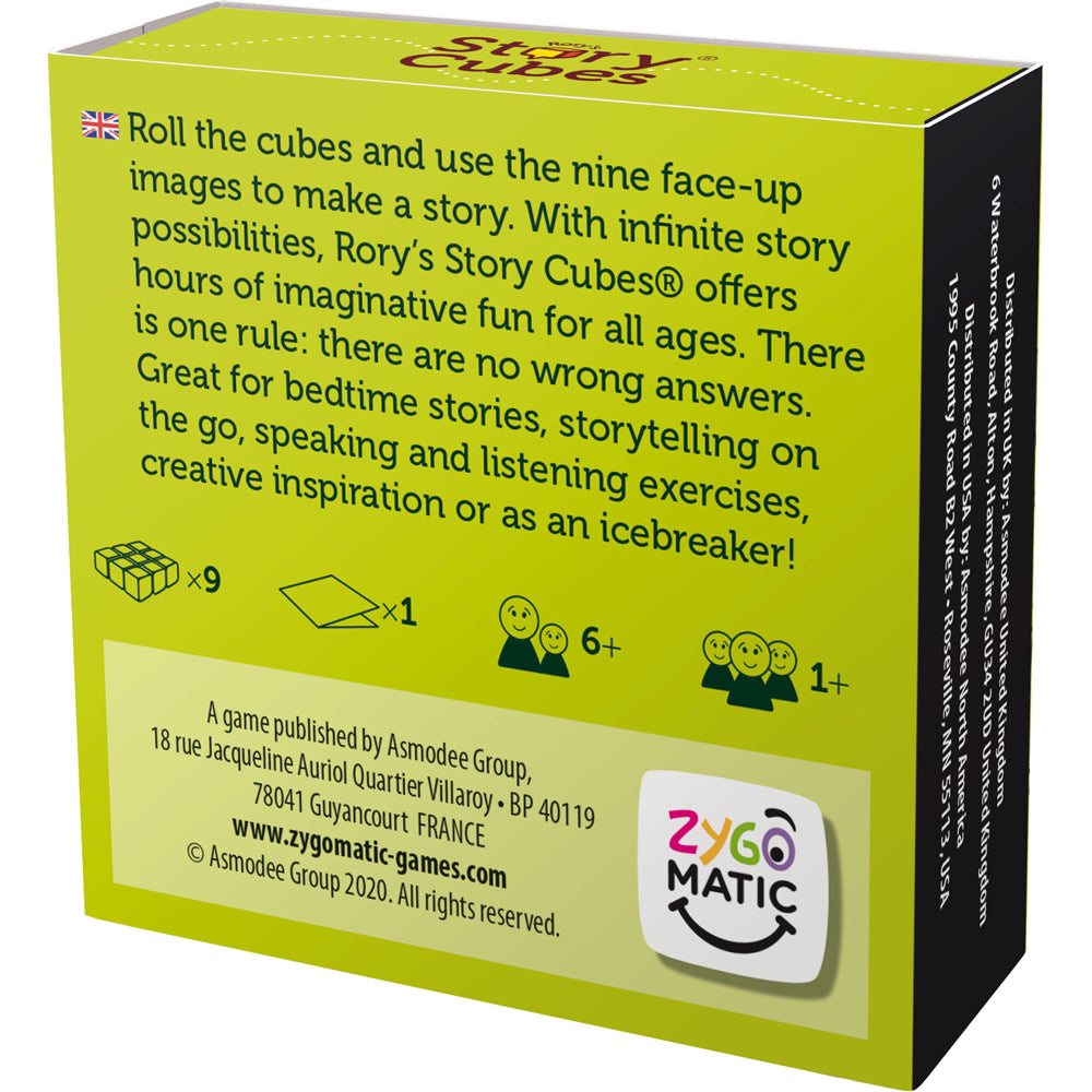 Creativity Hub Rory's Story Cubes Voyages Magnetic Travel-Friendly w/ Adventure-Themed Dice — image 4