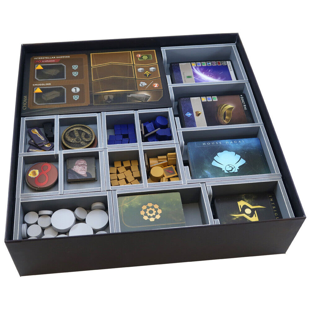 Folded Space Game Box Inserts Organiser Storage Divider For Dune Imperium RPG — image 4