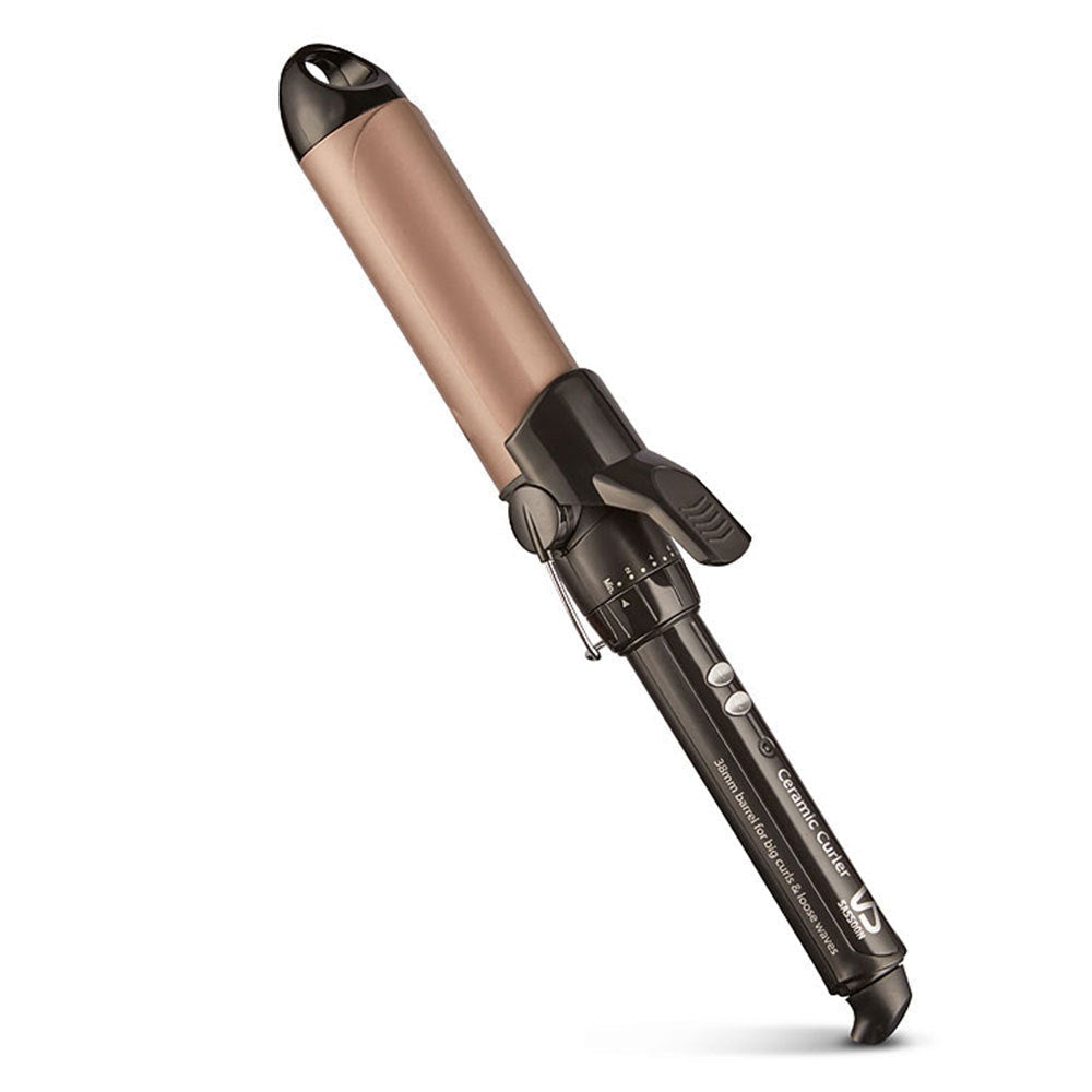 VS Sassoon VS338A Ceramic Curler 38mm Barrel Large Curls/Waver Hair/Styling Iron