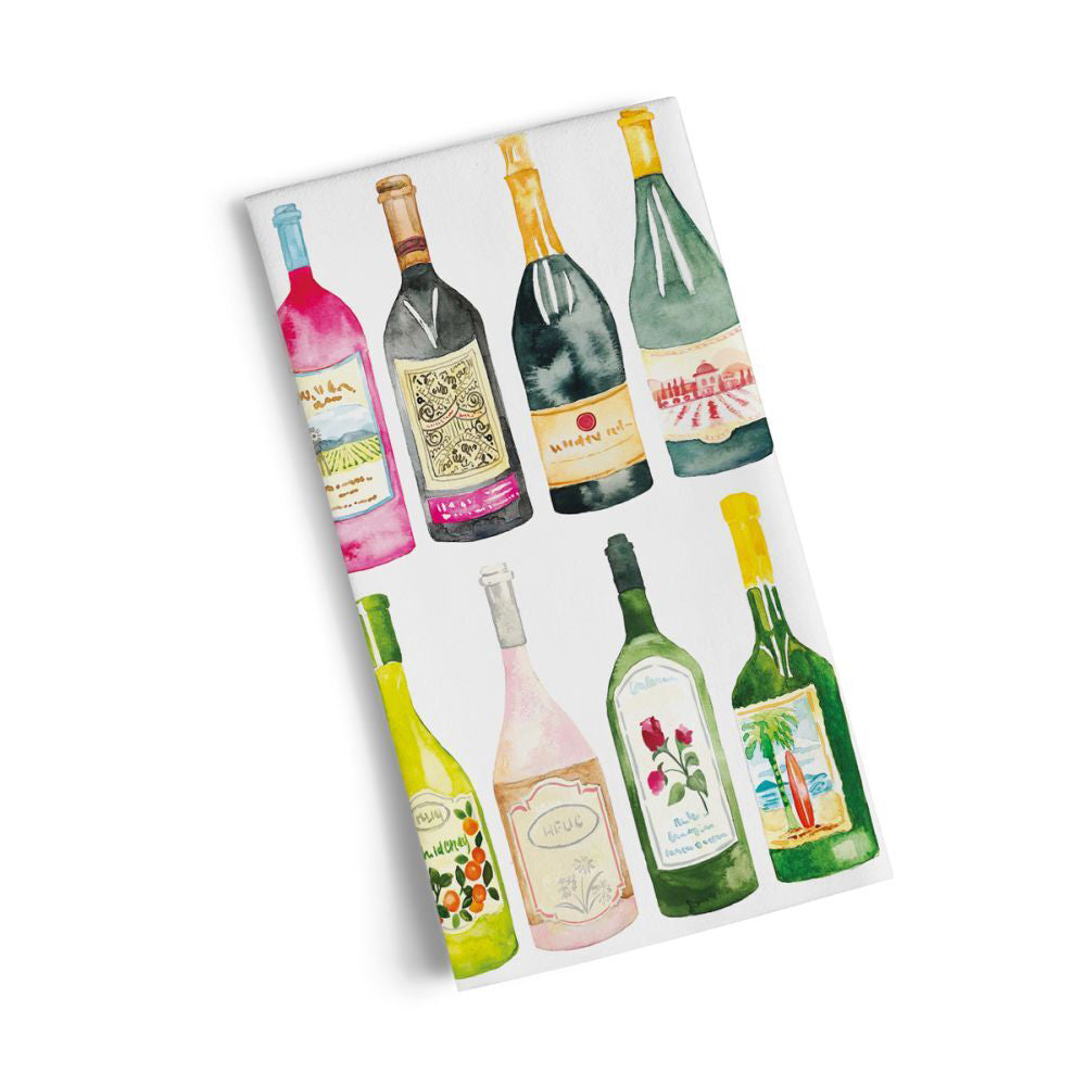 Werkshoppe Cotton Kitchen Tea Towel Drying Dish Cloth 53.5x71cm Wine Cellar — image 2