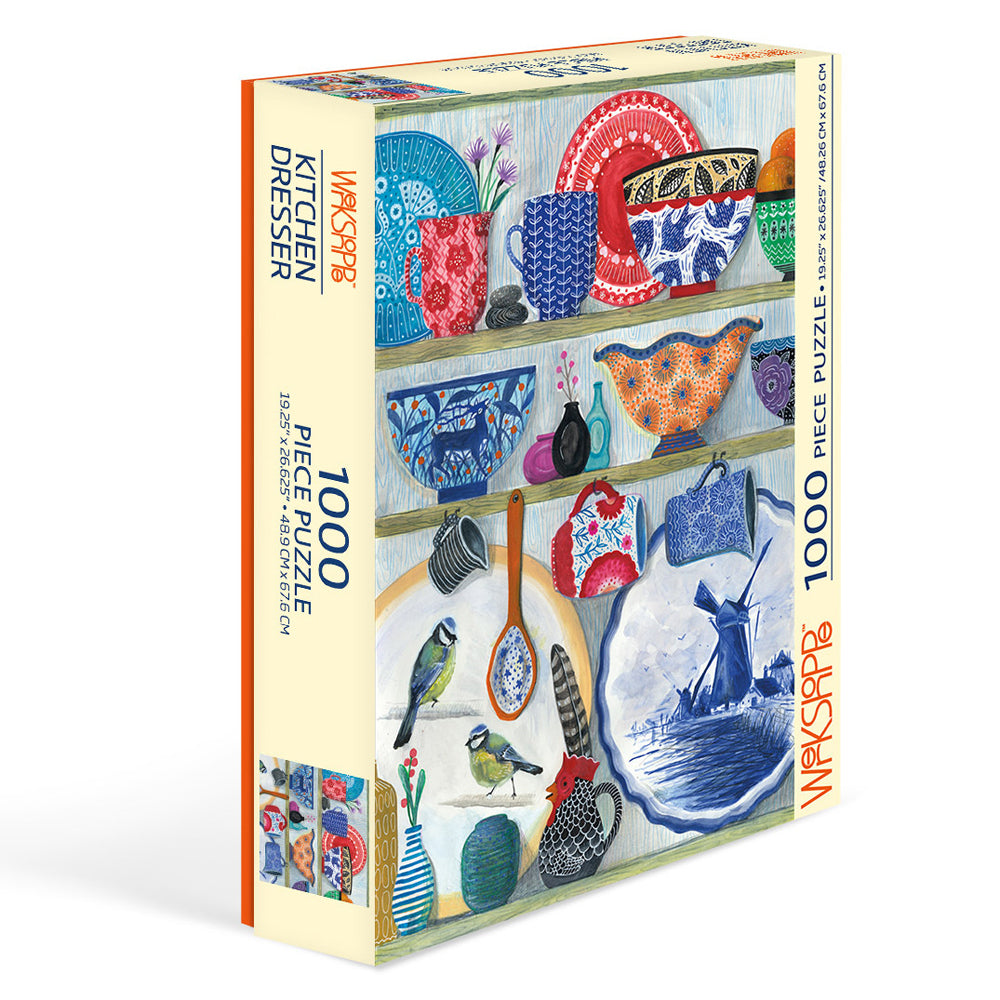 Werkshoppe 49x67.6cm Kitchen Dresser Jigsaw Puzzle w/Inserts 13y+ (1000 Pieces)