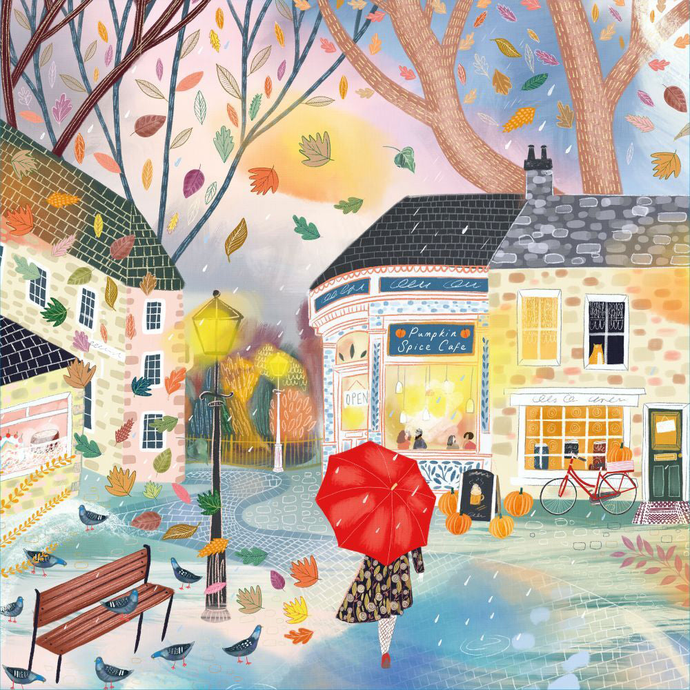 Werkshoppe 61x61cm Pumpkin Spice Kids Jigsaw Puzzle w/ Inserts 13y+ (1000 Pieces) — image 2