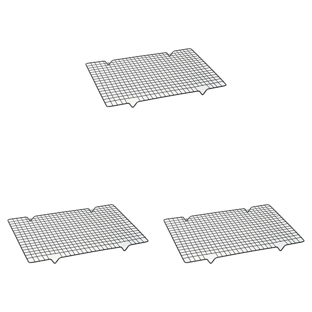 Wiltshire Non Stick Coated Oven Safe Bakeware Cooling Rack 40.5x25.5cm (3 Pack)