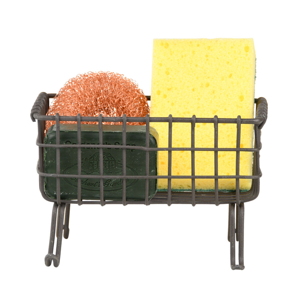 Esschert Design Soap Holder On Stand Indoor Outdoor Display Organiser Grey — image 2