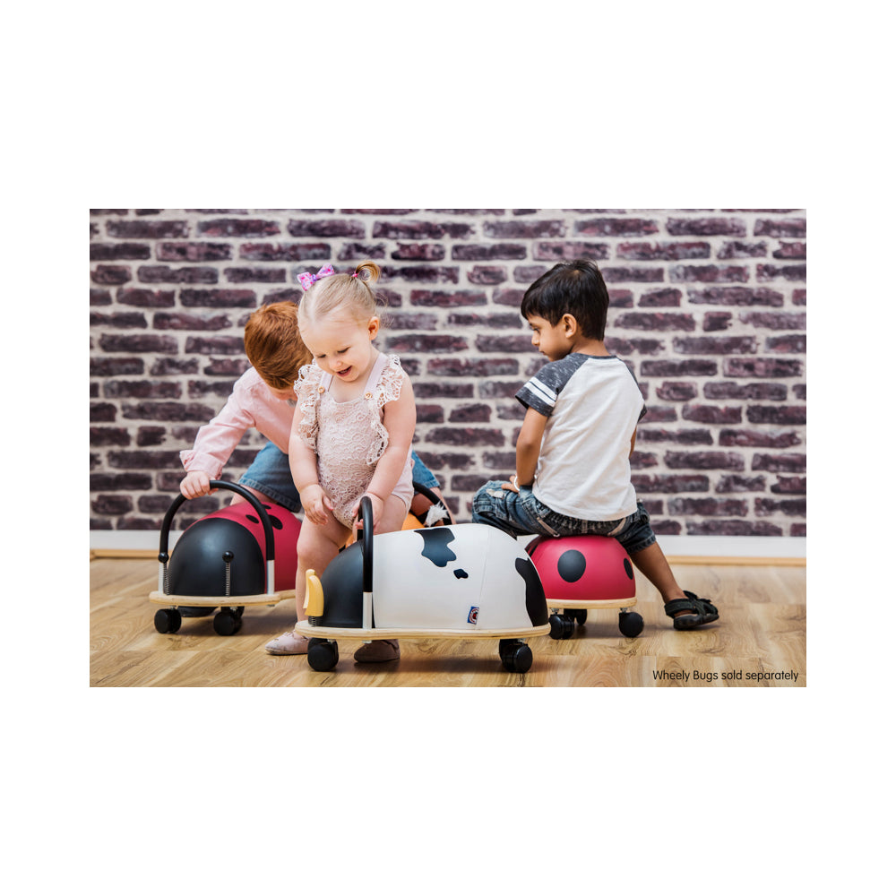 Wheely Bug 38cm Small Ladybug Wooden Ride On Kids/Children Indoor Toy 12m+ Red — image 3