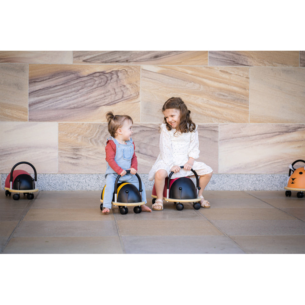Wheely Bug 38cm Small Bee Wooden Ride On Kids/Children Play Toy 12m+ Yellow/BLK — image 6