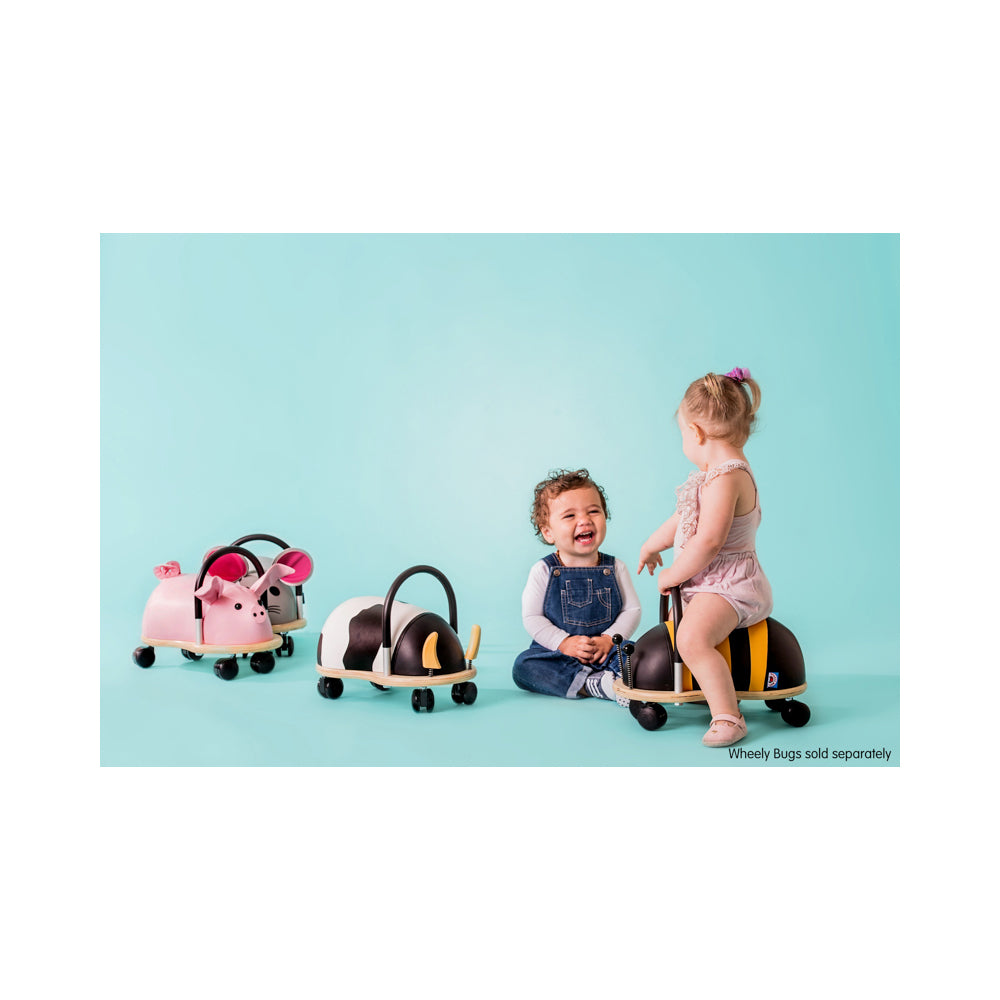 Wheely Bug 38cm Small Bee Wooden Ride On Kids/Children Play Toy 12m+ Yellow/BLK — image 2