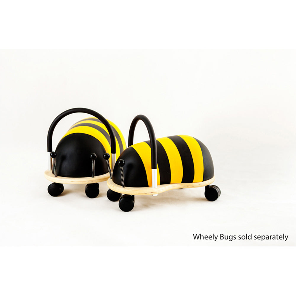 Wheely Bug 38cm Small Bee Wooden Ride On Kids/Children Play Toy 12m+ Yellow/BLK — image 7